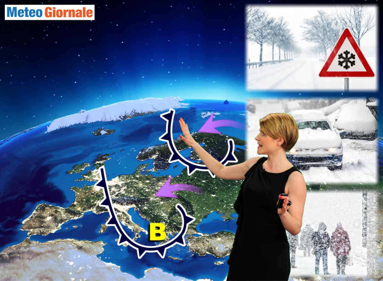 Sarà sempre più cupo l'INVERNO, il meteo sottosopra