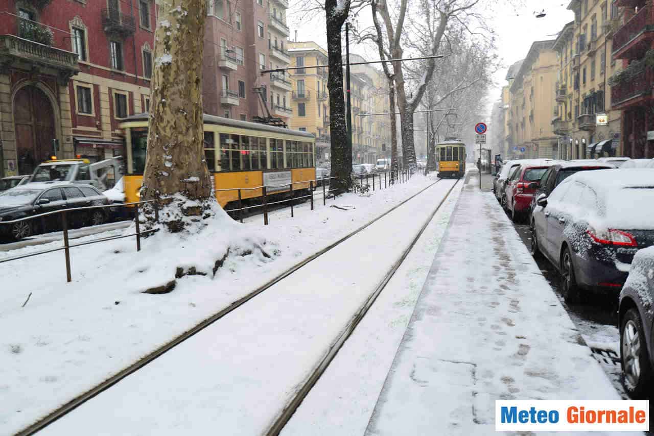 Meteo Milano, a rischio ulteriori abbondanti nevicate