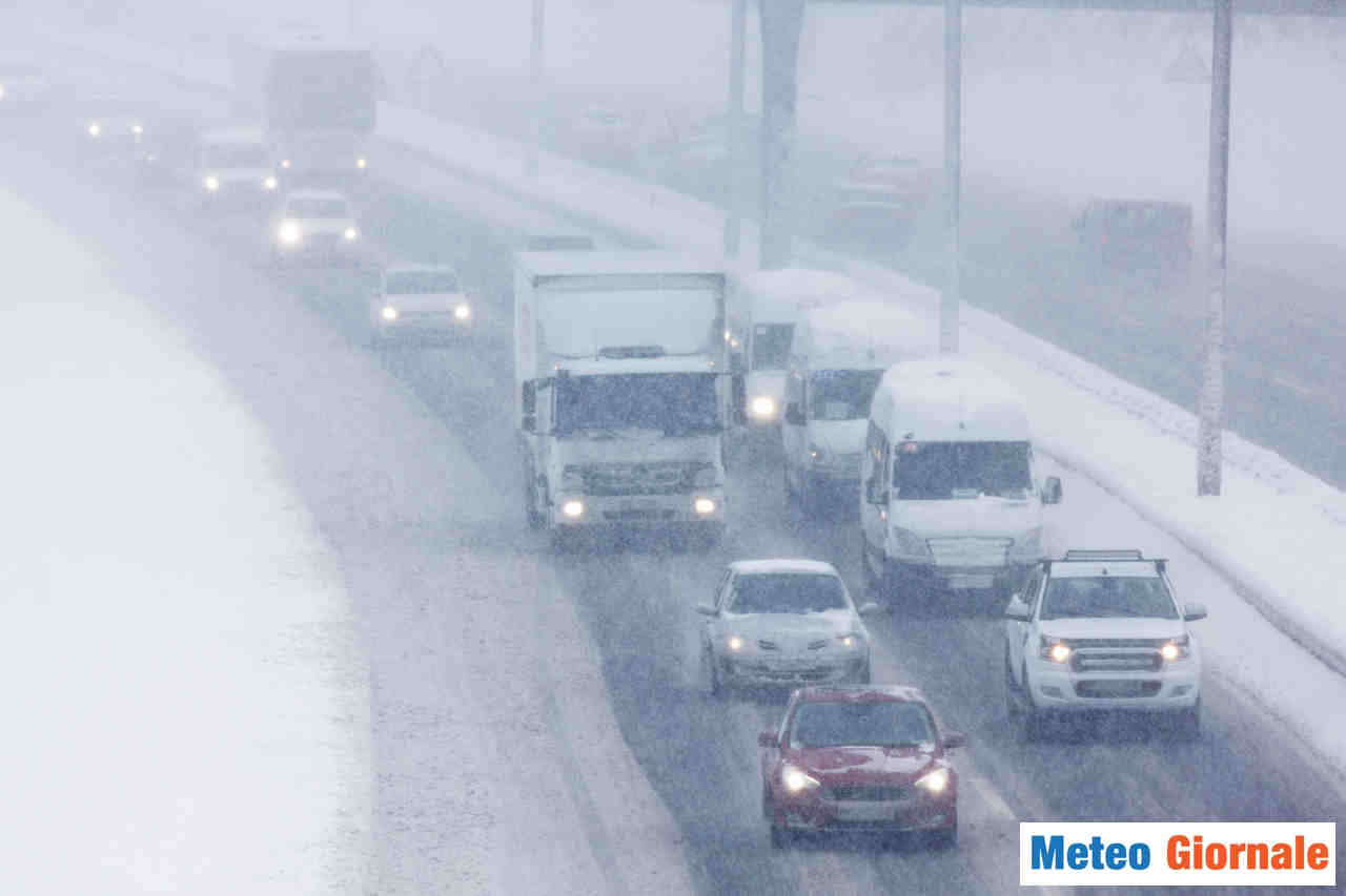 Allerta meteo della Protezione Civile
