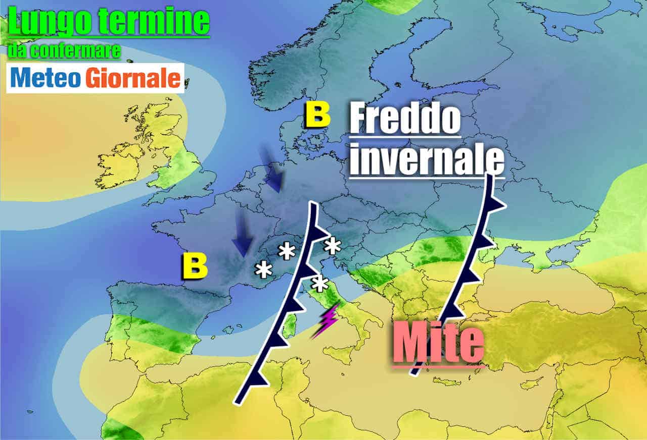 Meteo Italia direzione festività natalizie: tutto è possibile