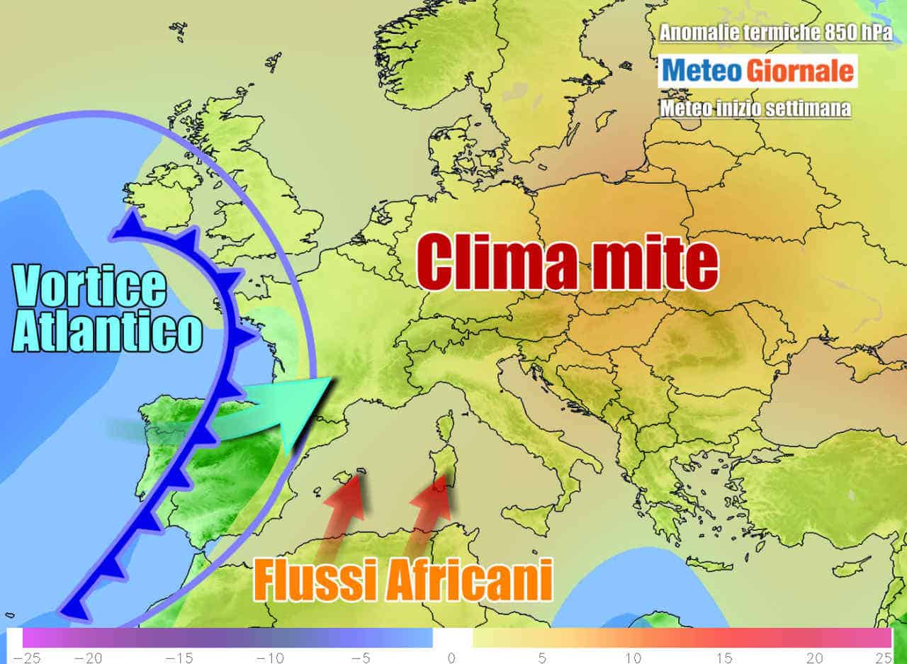 METEO Italia. Dopo tanto maltempo, in arrivo l’anticiclone. Ma per poco…