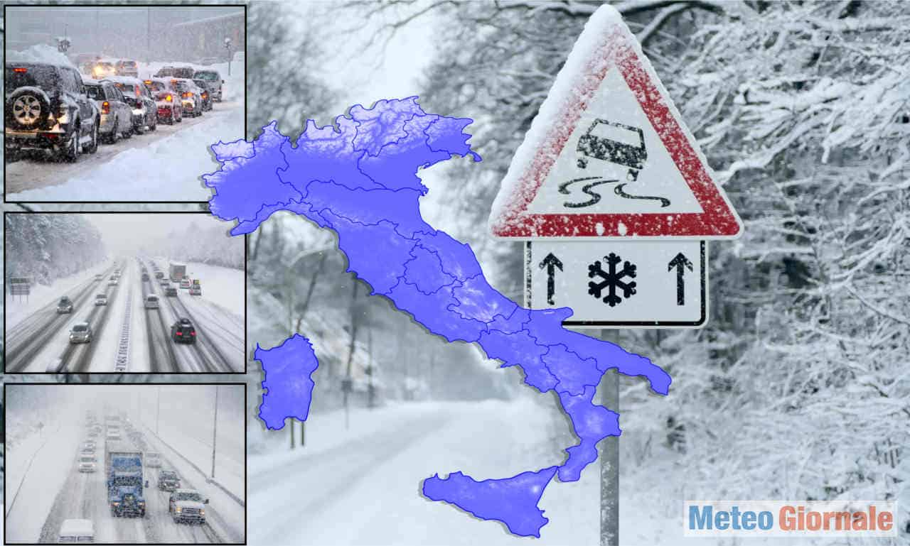 Meteo sino e oltre l'Epifania: ancora forti nevicate
