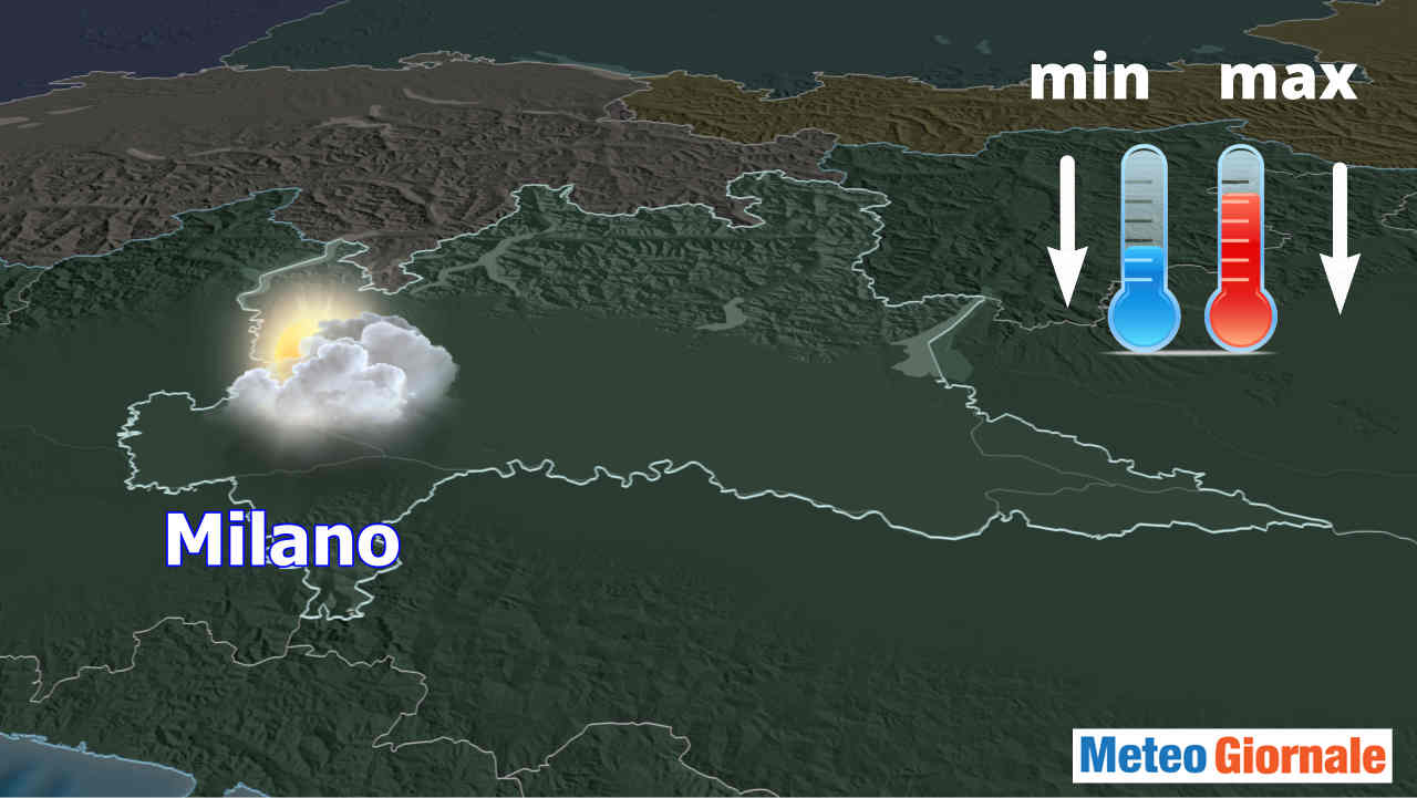 Meteo Milano, decisamente freddo con gelo. Fiocchi di neve