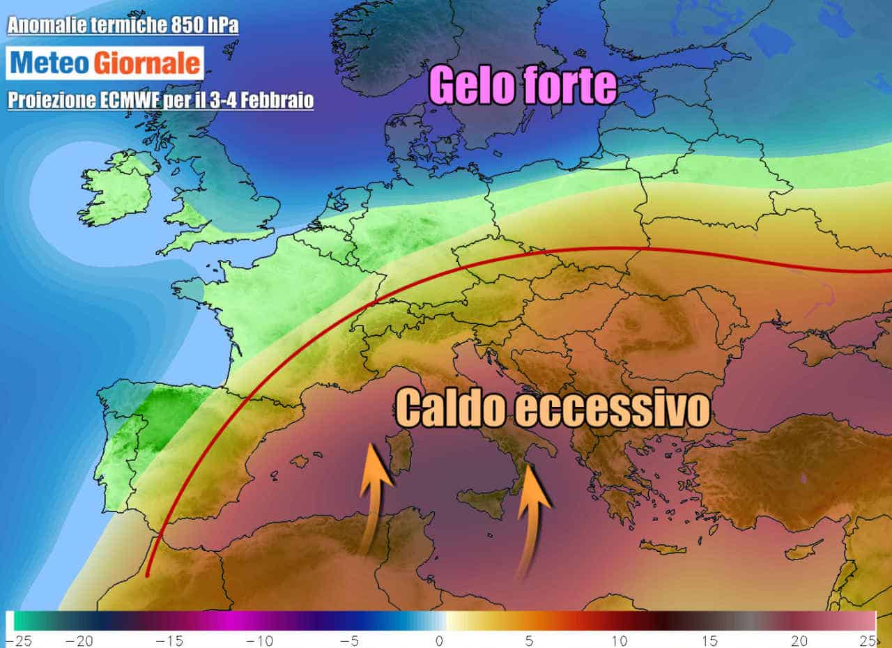 Caldo anomalo in arrivo. Tocca all’Italia, ecco quando