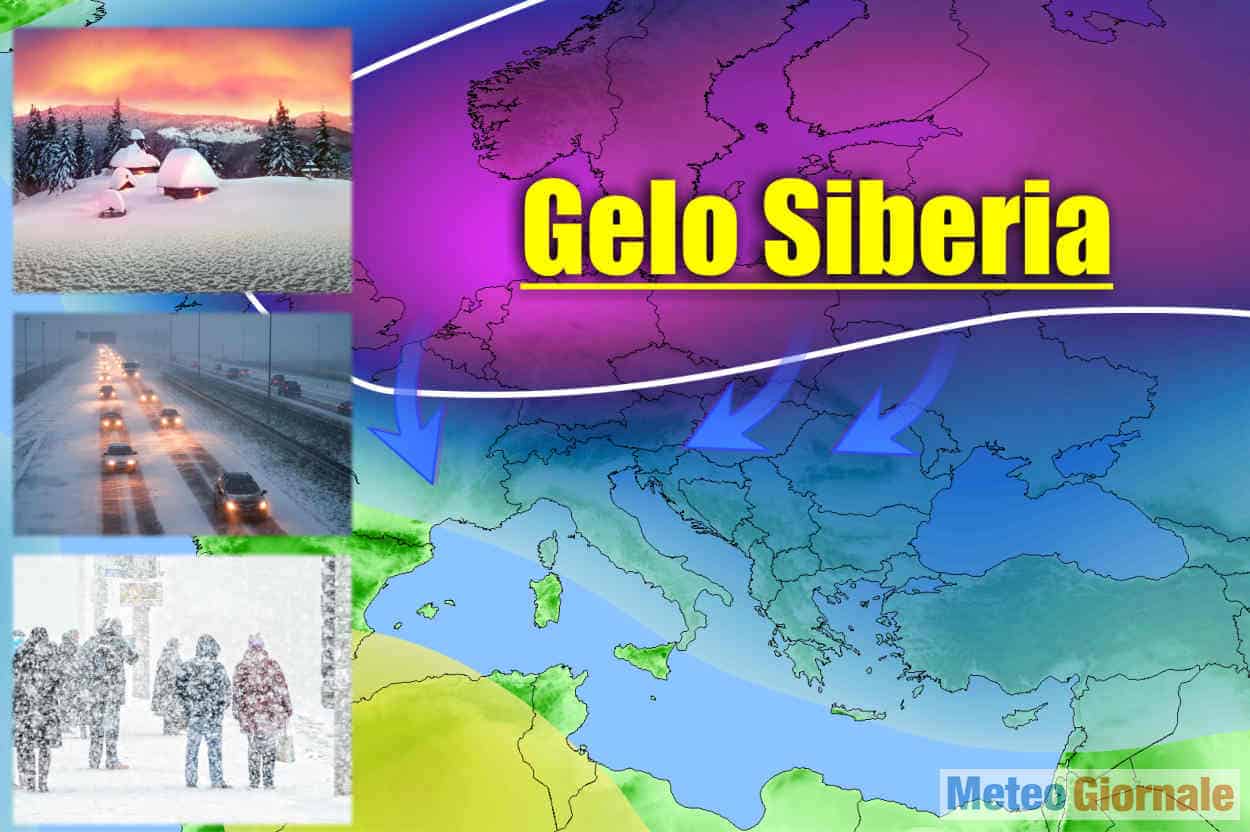 GELO siberiano: genesi di un evento meteo