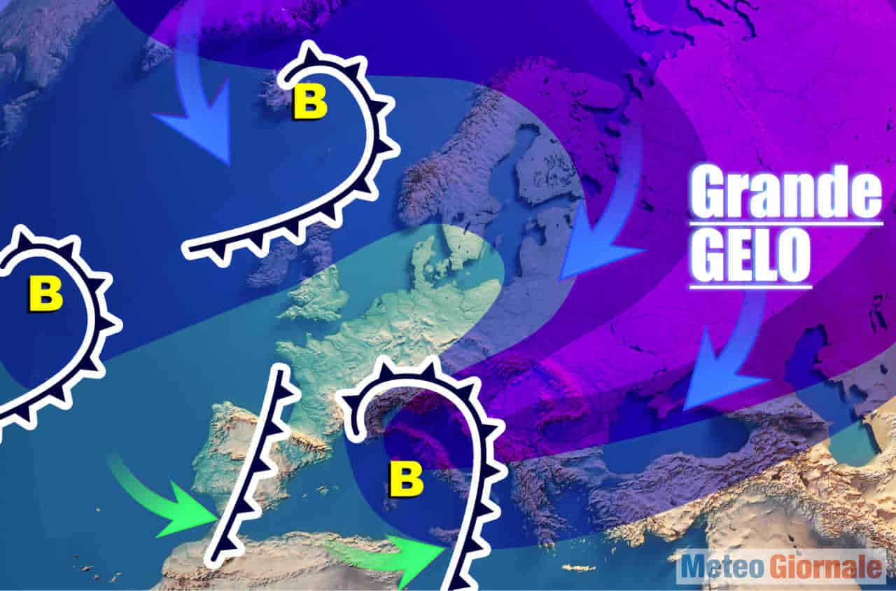 Meteo: Freezer verso l'Europa. Italia a rischio gelo