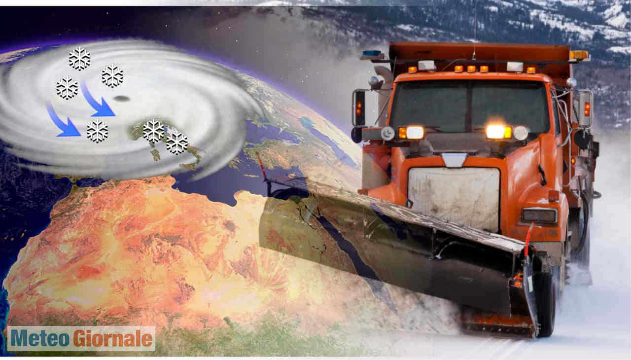 Conferma: Meteo Week End e dopo neve forte in ampie parti d’Italia