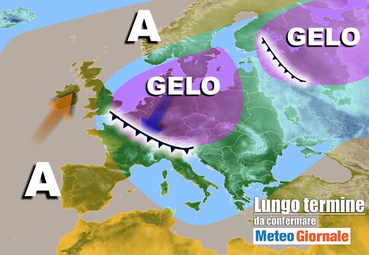 Meteo Italia al 7 febbraio: nuova accelerazione dell’Inverno