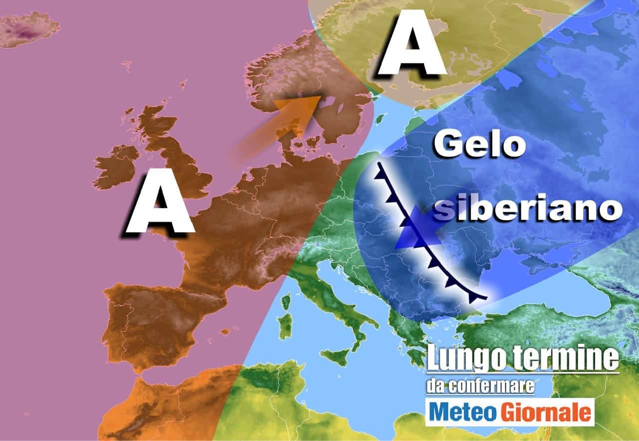 Meteo Italia verso il 20 gennaio: breve tregua, prima del GELO