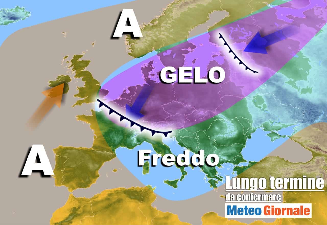 Meteo Italia nel lungo termine: ipotesi GELO che torna prepotente