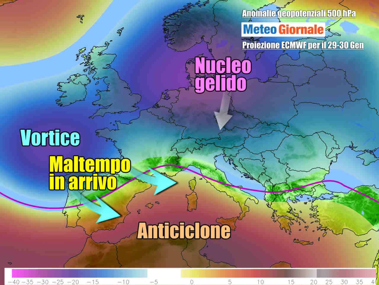 Meteo Giorni della Merla: cambia tutto, nuovo maltempo. Le ultime novità