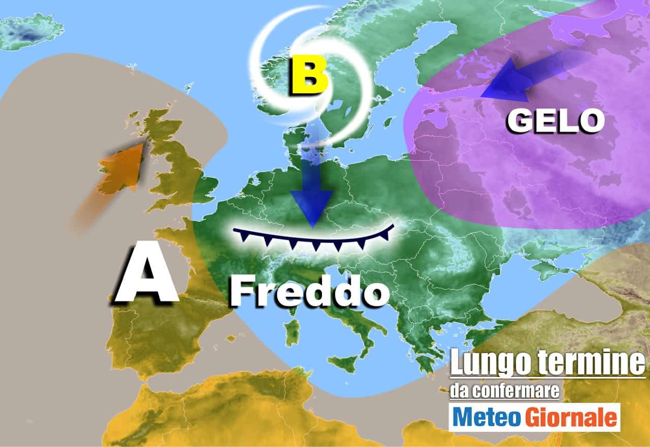 Meteo Italia al 9 febbraio: in balia dell’Inverno