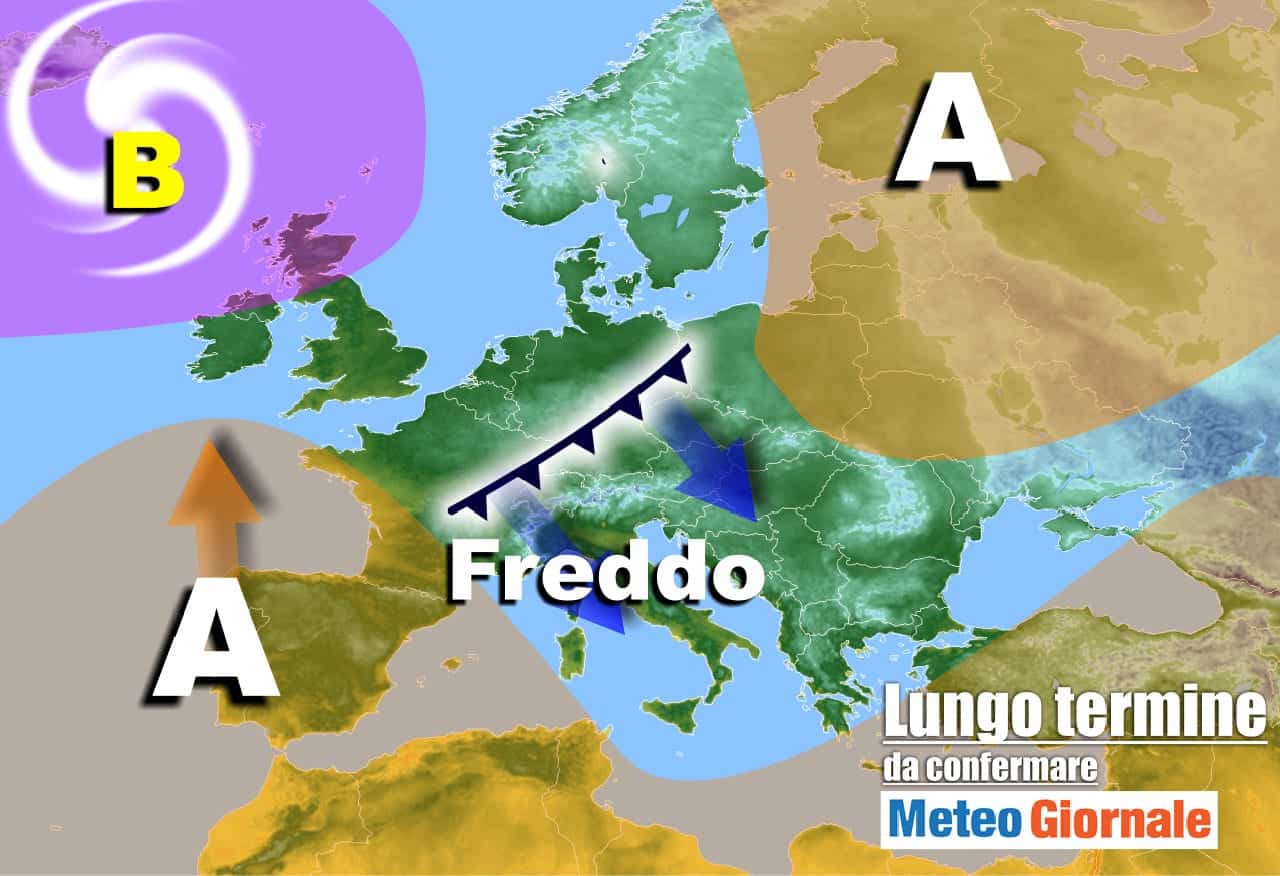 Meteo Italia all'11 febbraio: molto brutto, anche freddo