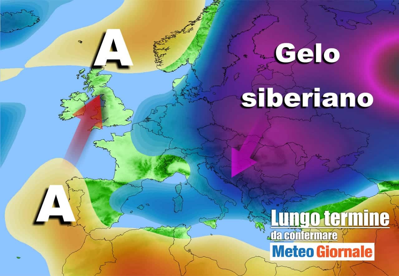 Meteo Italia al 14 febbraio: ipotesi GELO in Europa, sempre più concreto