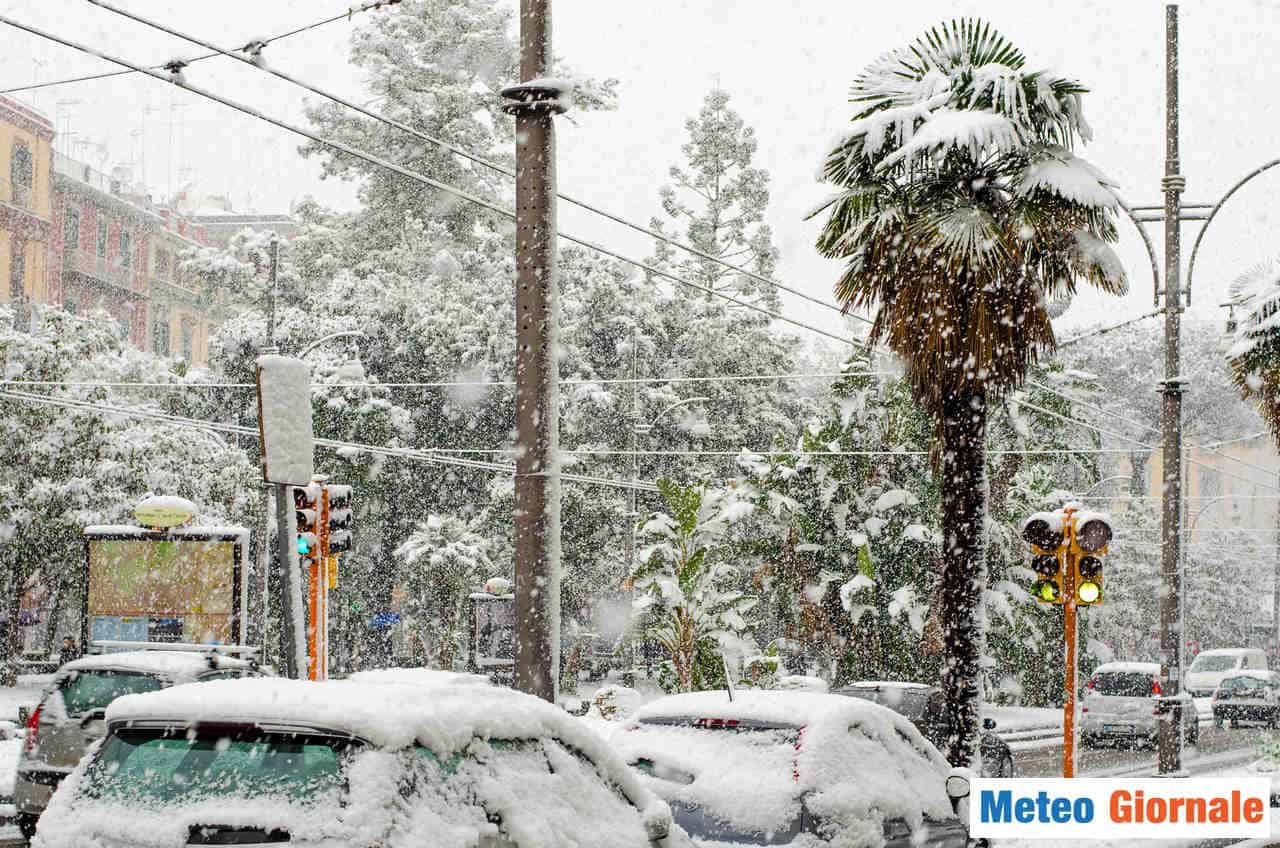 NEVE nei capoluoghi d’Italia. Quanta attesa? Ecco il dettaglio