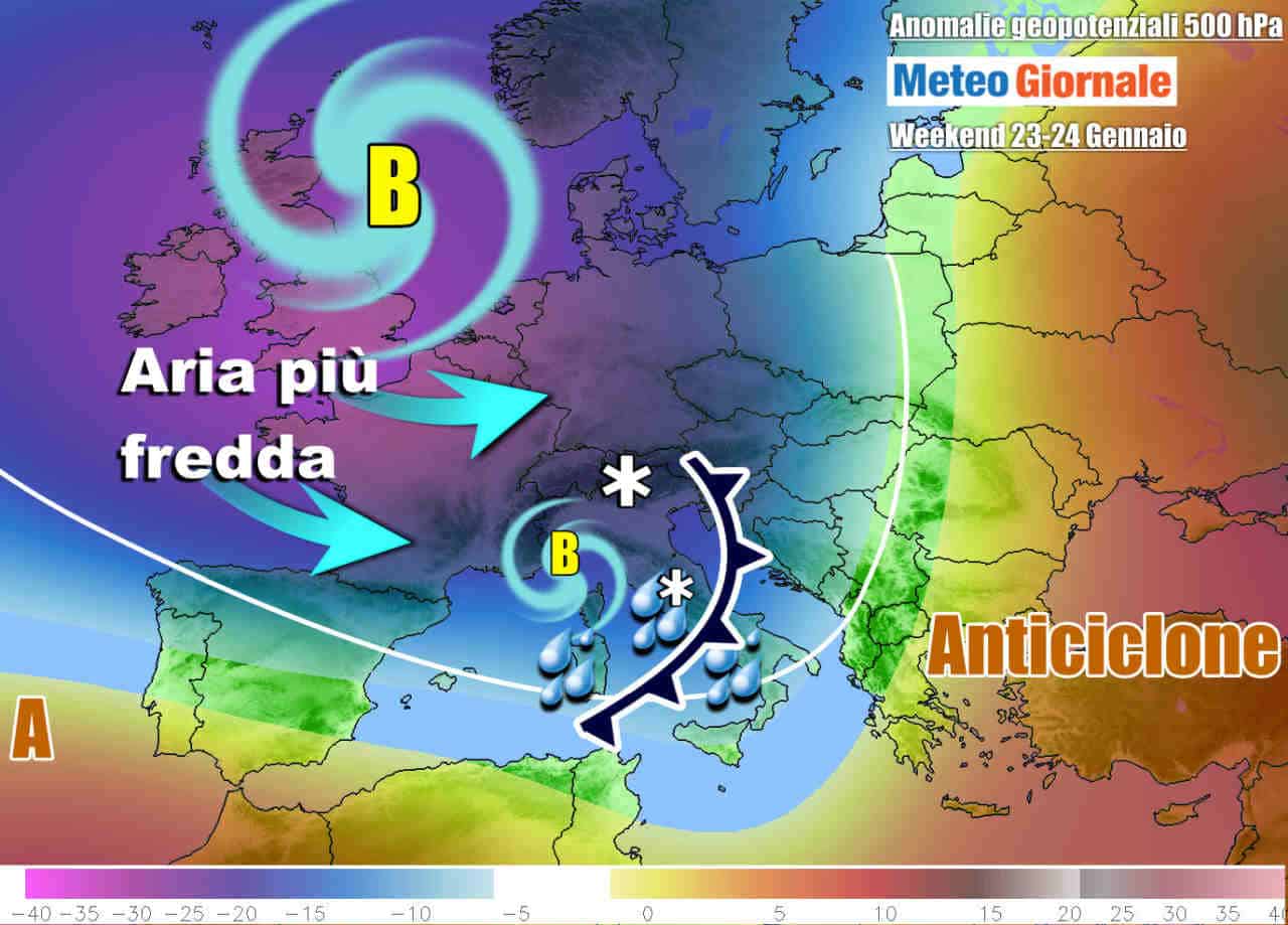 METEO Italia. Ecco che torna il ciclone del Mediterraneo