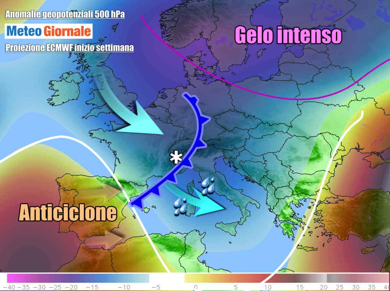 METEO 7 Giorni. Weekend di MALTEMPO, ciclone sull’Italia. Poi cambia tutto