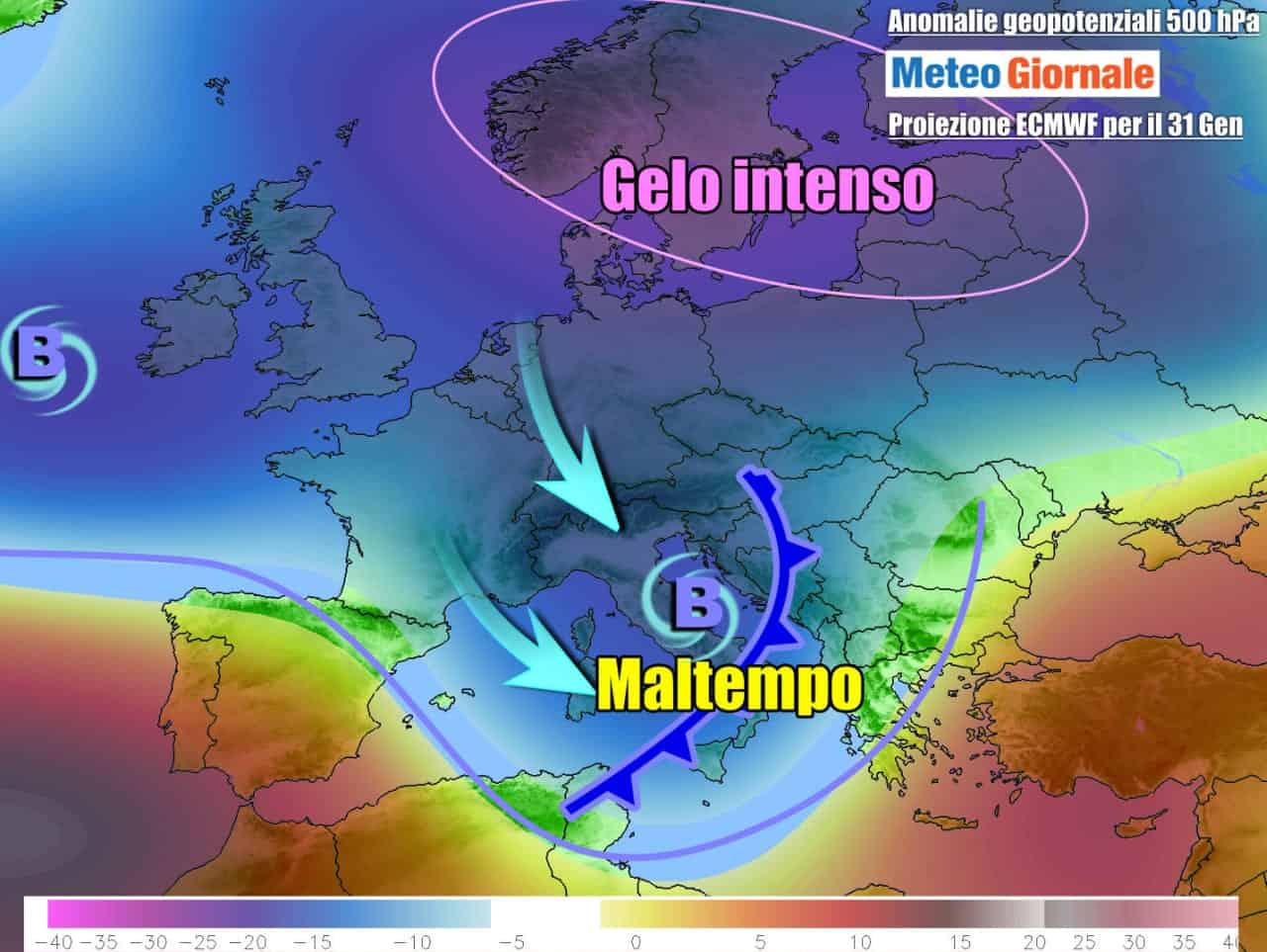 Meteo burrasca in arrivo nel weekend. Maltempo, pioggia e neve: le novità