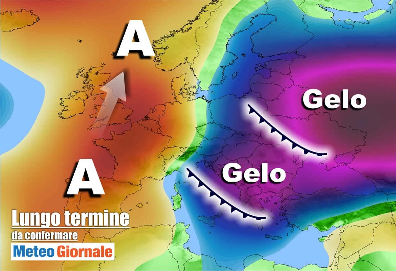 Meteo Italia al 21 febbraio, torna prepotente l'ipotesi GELO