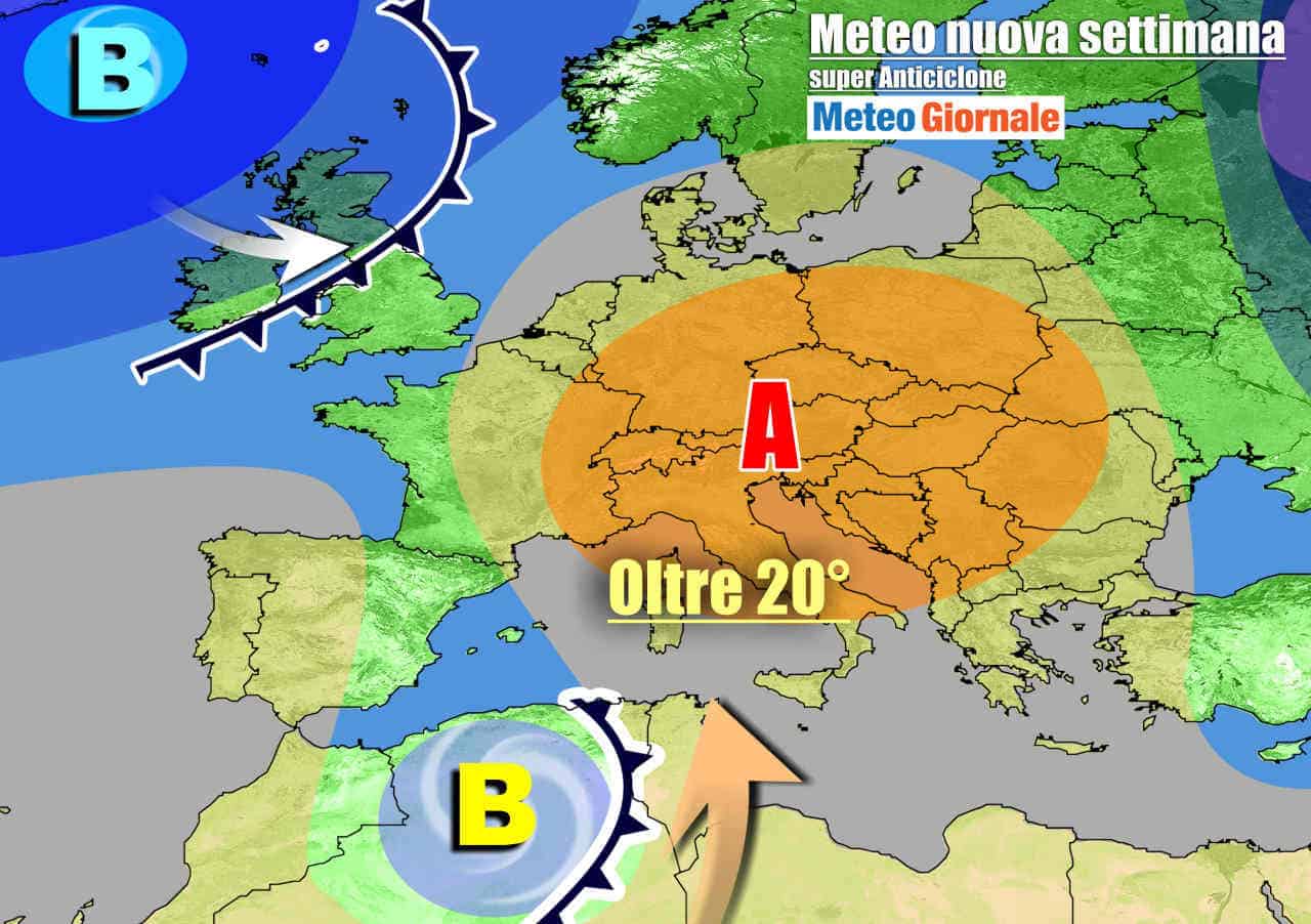 METEO Italia. Anticiclone fa esplodere la primavera. Ecco quanto durerà