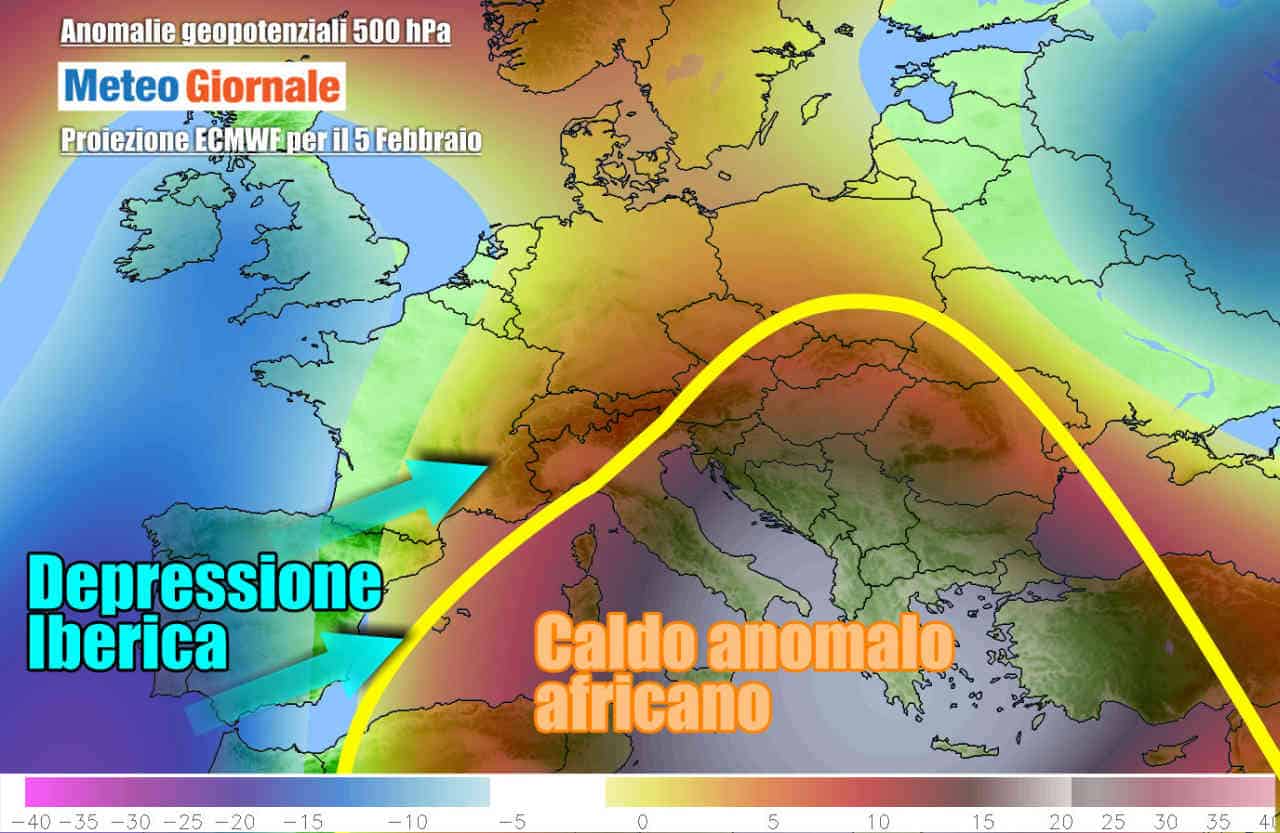 METEO Italia. Esplode il caldo, STOP INVERNO. Ma cambia dal weekend