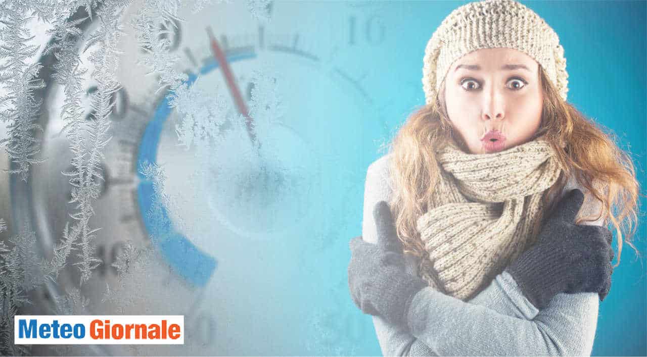 Freddo in arrivo nel weekend, ecco quanto crolleranno le temperature