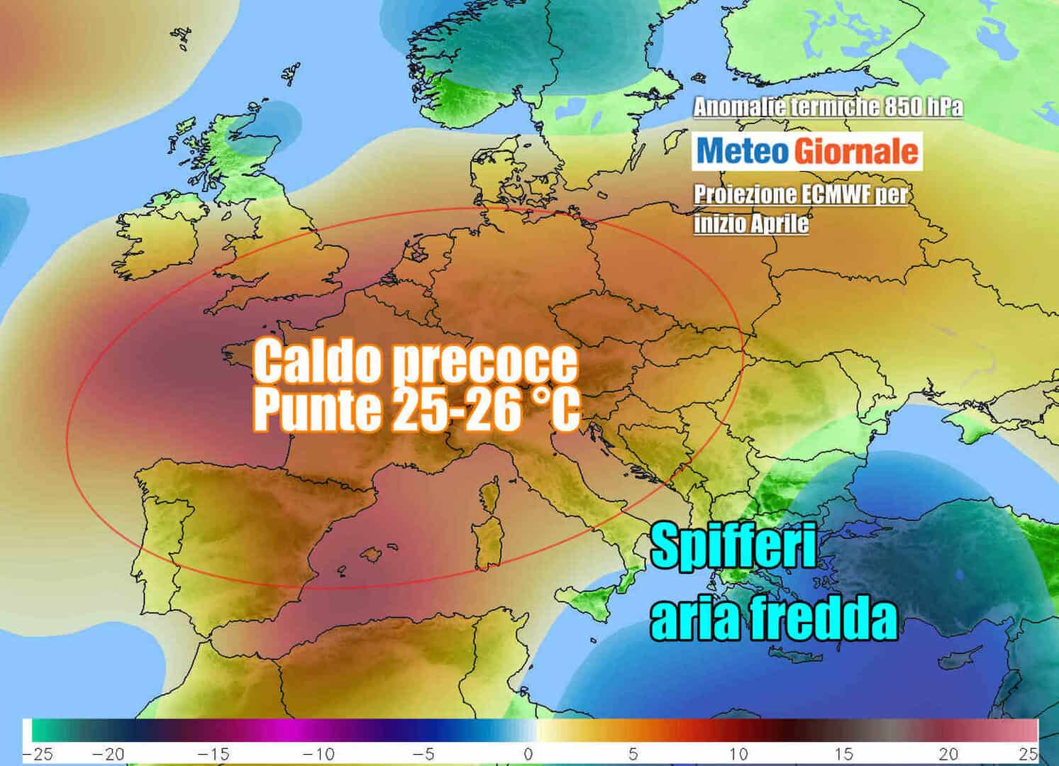 Meteo. Caldo precoce, temperature da quasi estate. Ma da Pasqua…