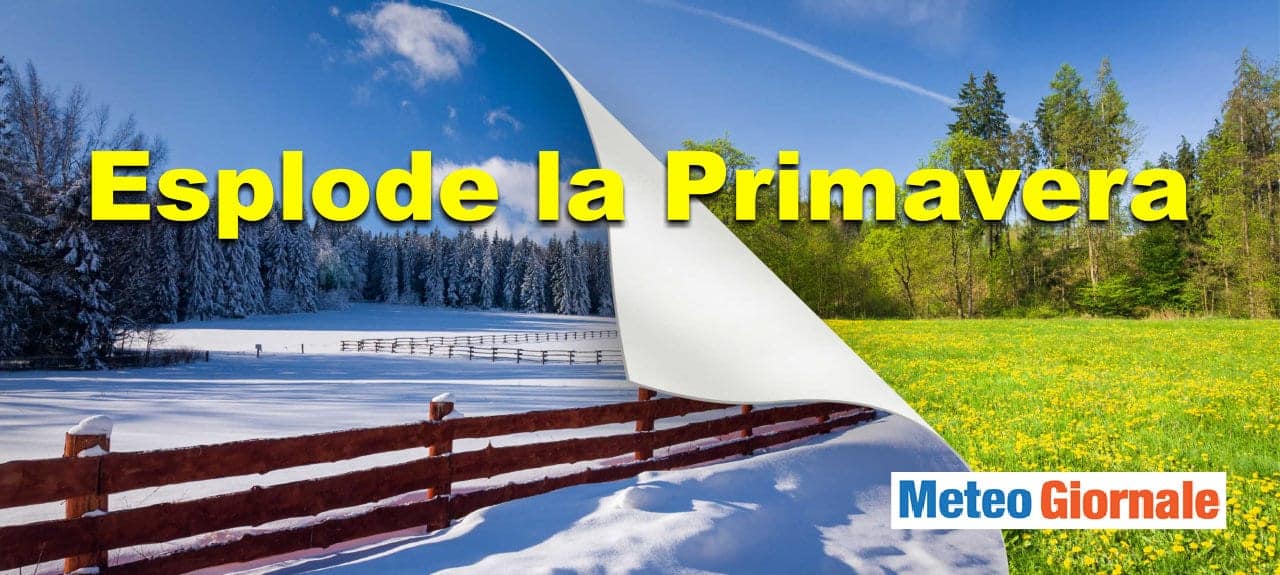 Fine dei giochi meteo invernali, la Primavera prenderà il comando