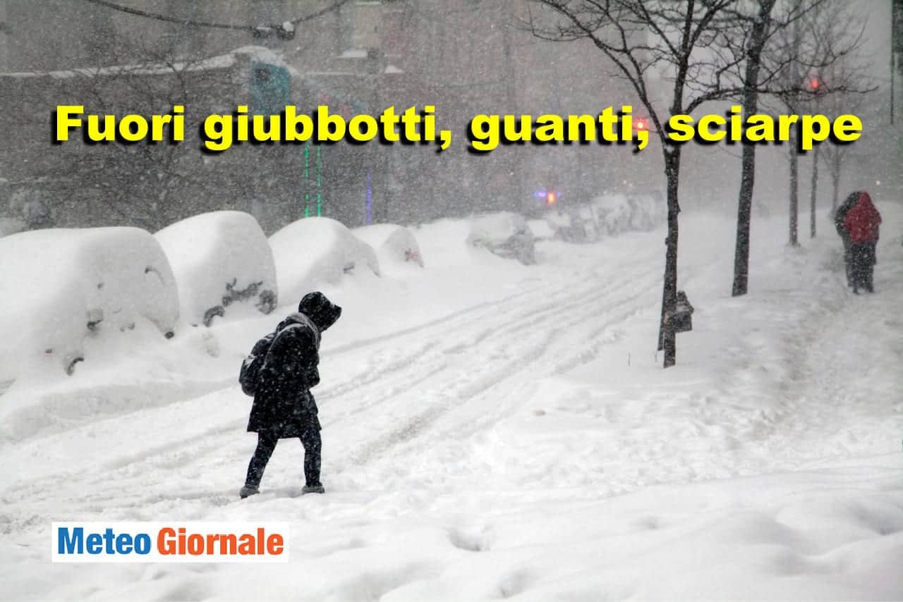 Fuori cappotti, sciarpe, guanti: follie meteo invernali dietro l'angolo