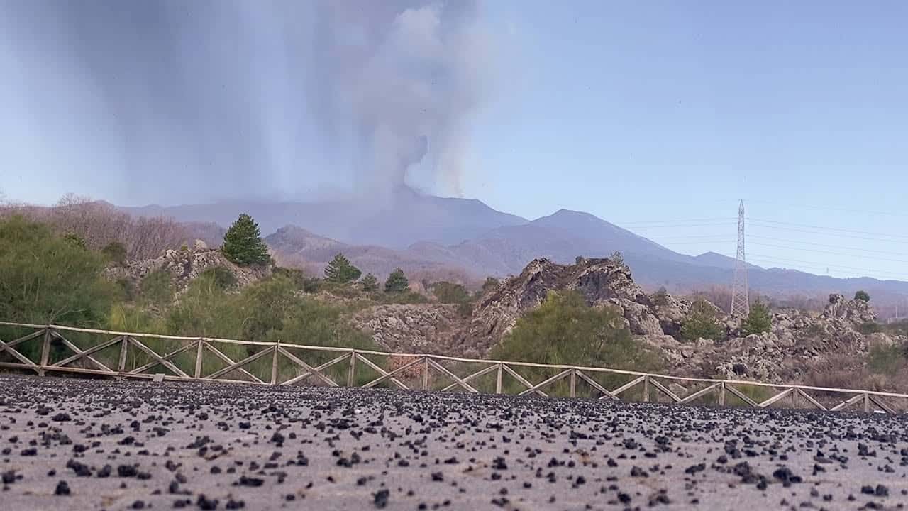 Inquietante ETNA, altre immagini dell’eruzione vulcanica