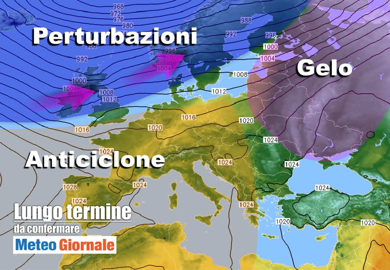 Meteo Italia al 18 marzo, brutto e anche freddo invernale