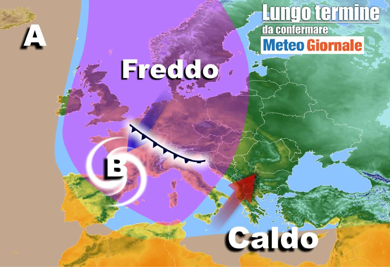 Meteo sino metà Aprile: eccesso di MALTEMPO