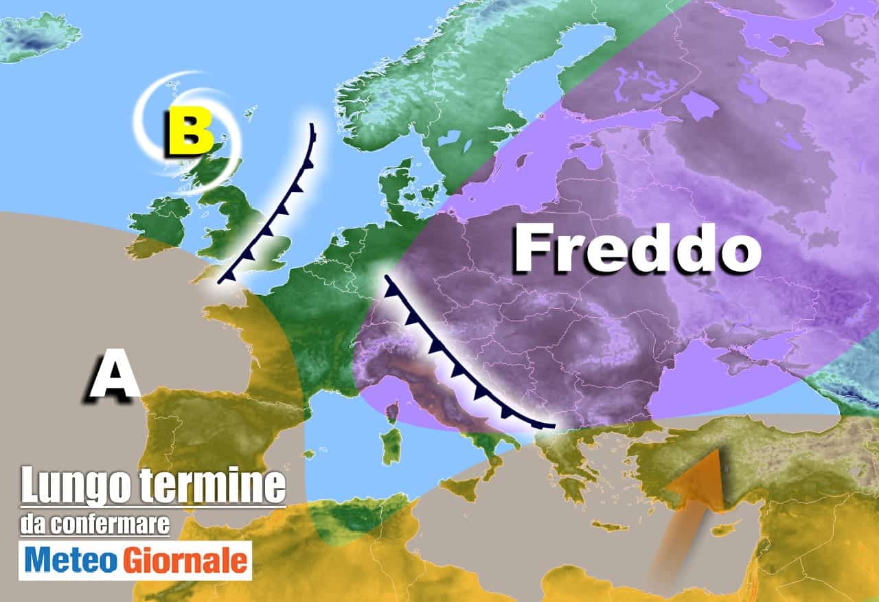 Meteo Italia al 29 marzo con sbalzi termici paurosi