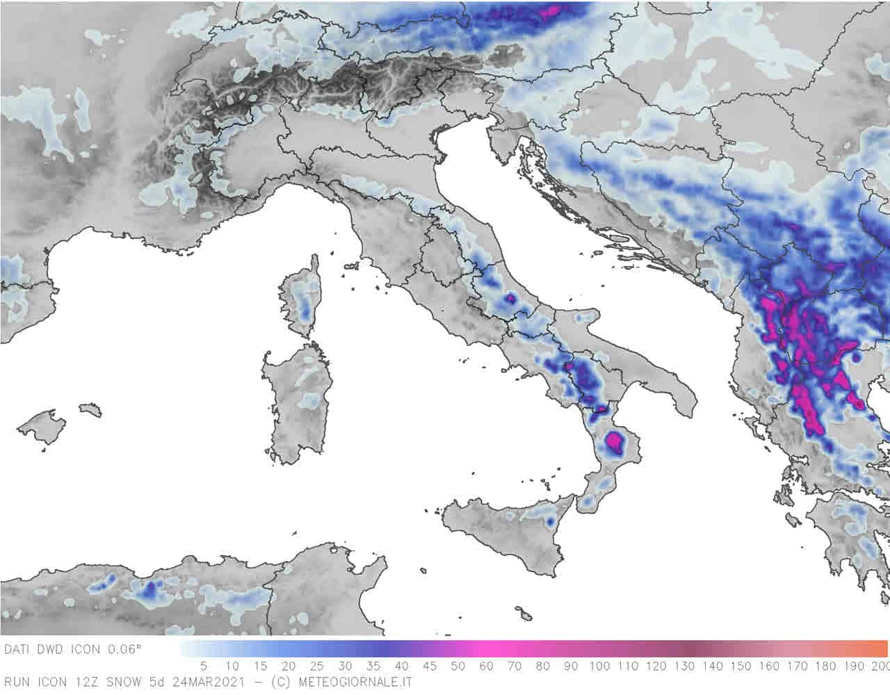 mappa neve