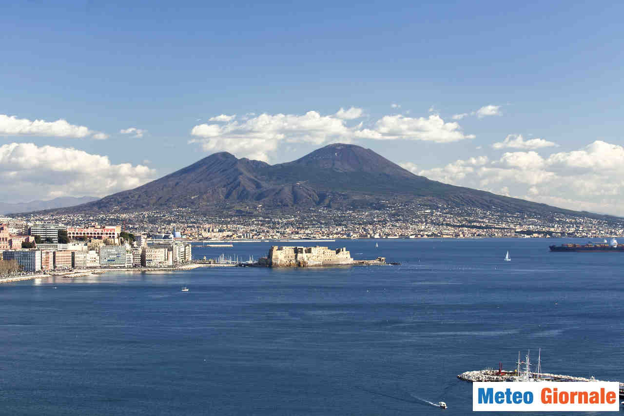 A Napoli, meteo primaverile, con peggioramento la prossima settimana