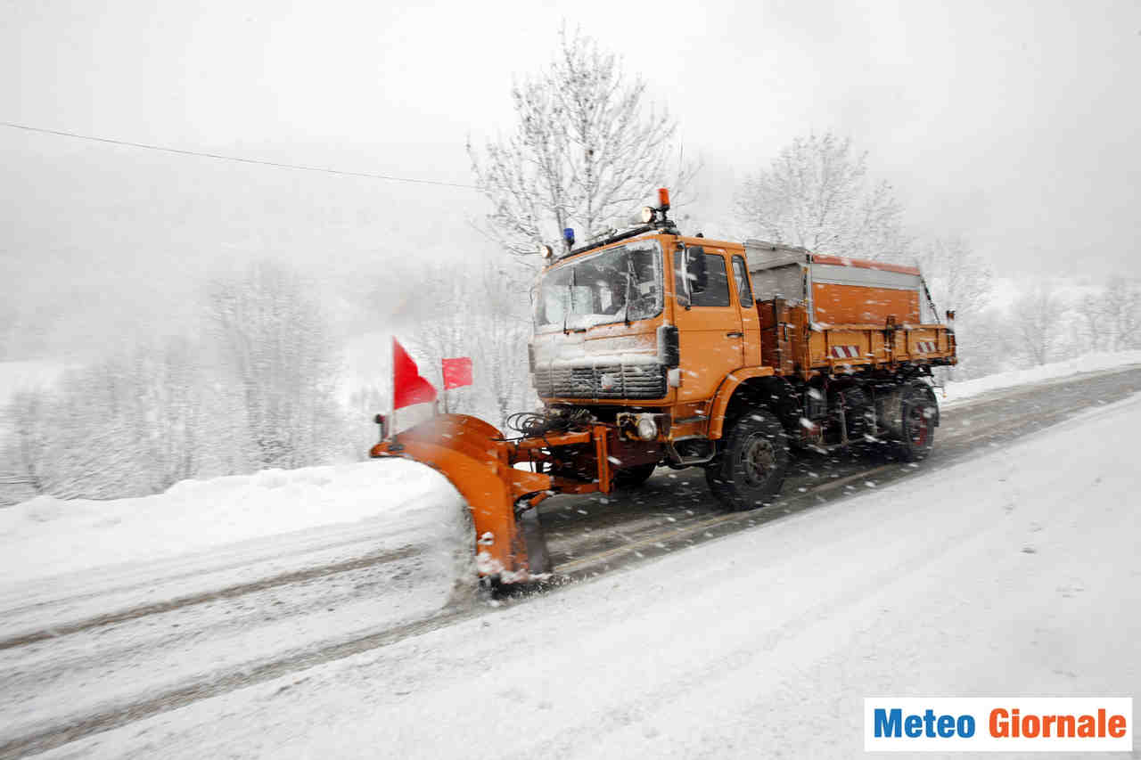 Meteo ecco la neve prevista nei prossimi giorni. Mappe