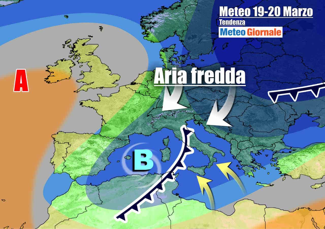 METEO Italia. Freddo e neve a bassa quota. Maltempo invernale sino weekend