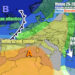 Tendenza meteo seconda metà della settimana