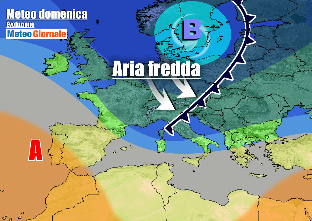 METEO Italia. Dalla tempesta atlantica al colpo di coda dell’inverno meteogiornale 7 g 9 - METEO Italia. Dalla tempesta atlantica al colpo di coda dell’inverno