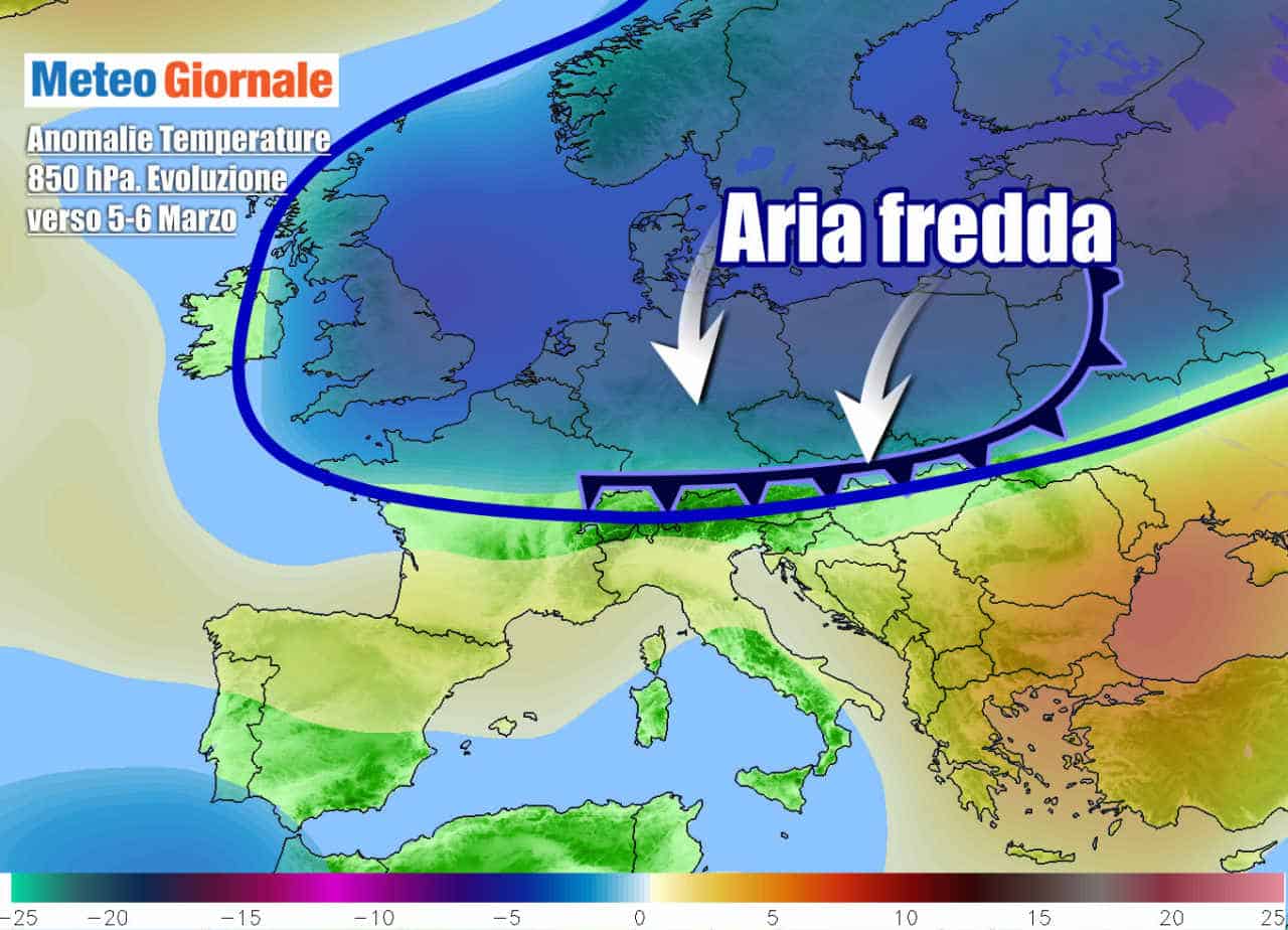 METEO Italia. Inizia Marzo, cambia tutto con sfuriata d'Inverno