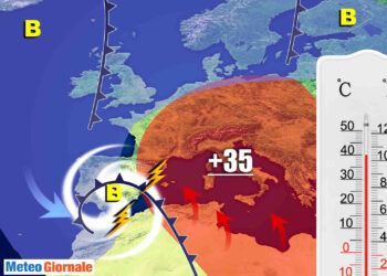 Caldo africano improvviso. Ipotesi da non scartare in un'evoluzione meteo molto dinamica.