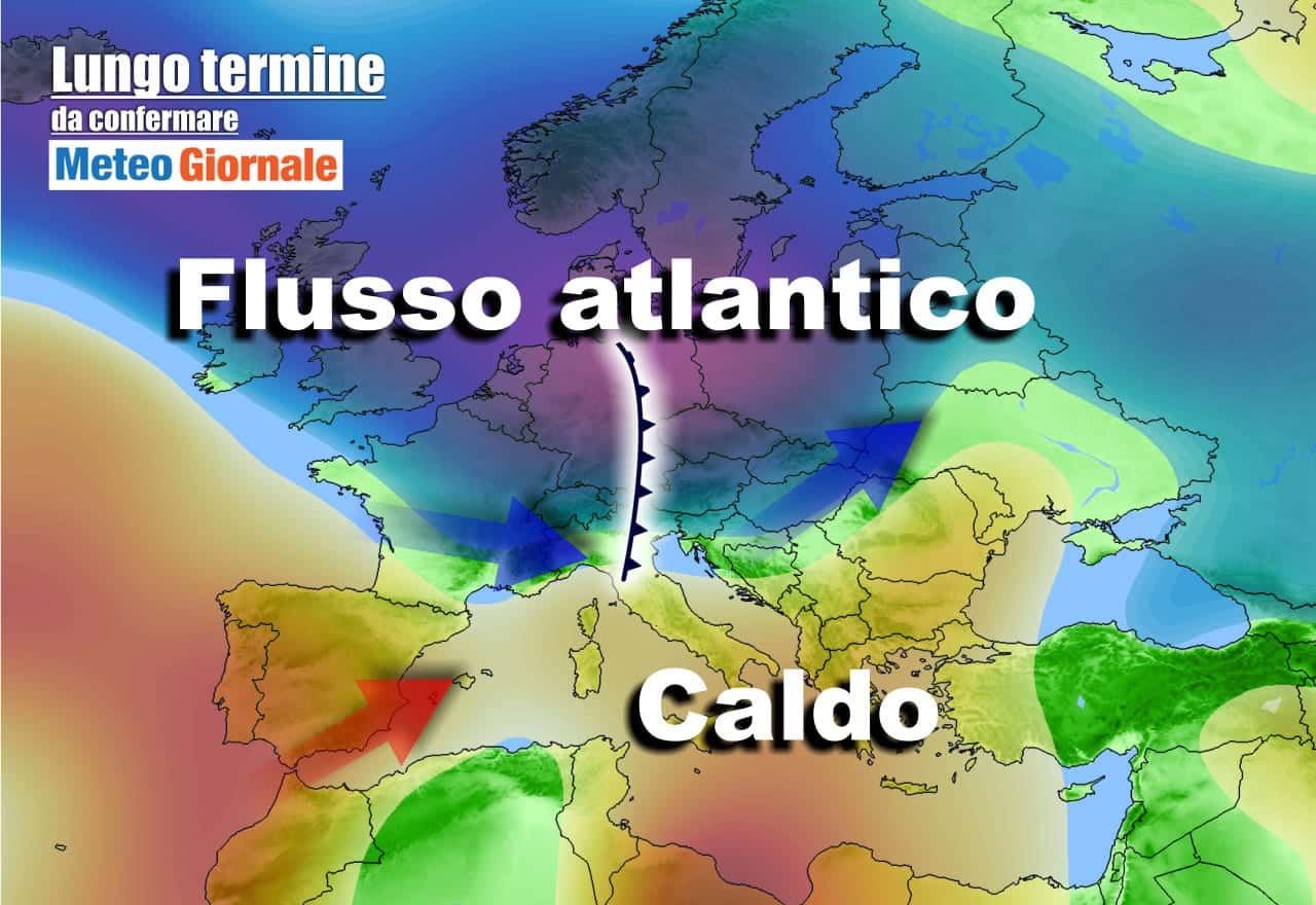 Meteo Italia all'11 maggio, prima PIOGGE a tratti poi CALDO