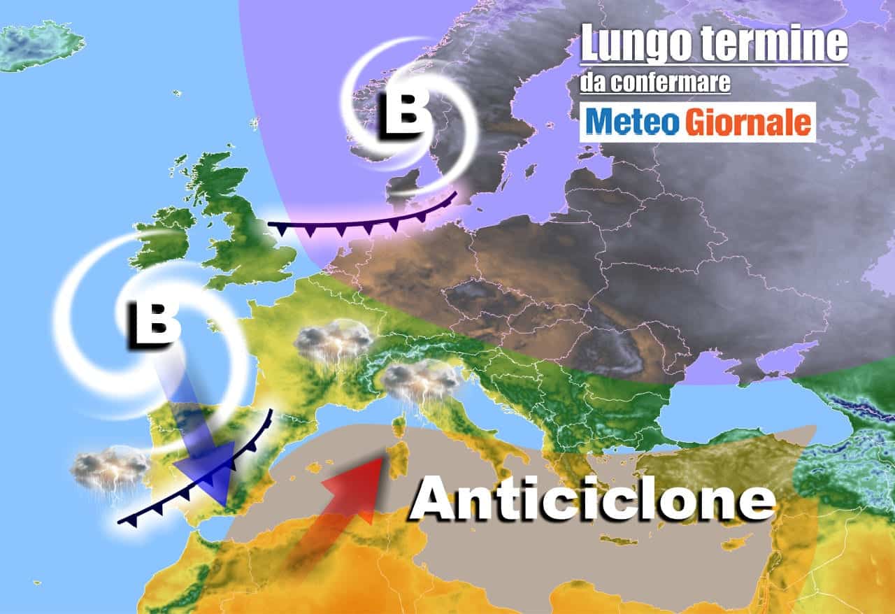 Meteo Italia all'8 Maggio: tra CALDO d'Africa e MALTEMPO anche intenso