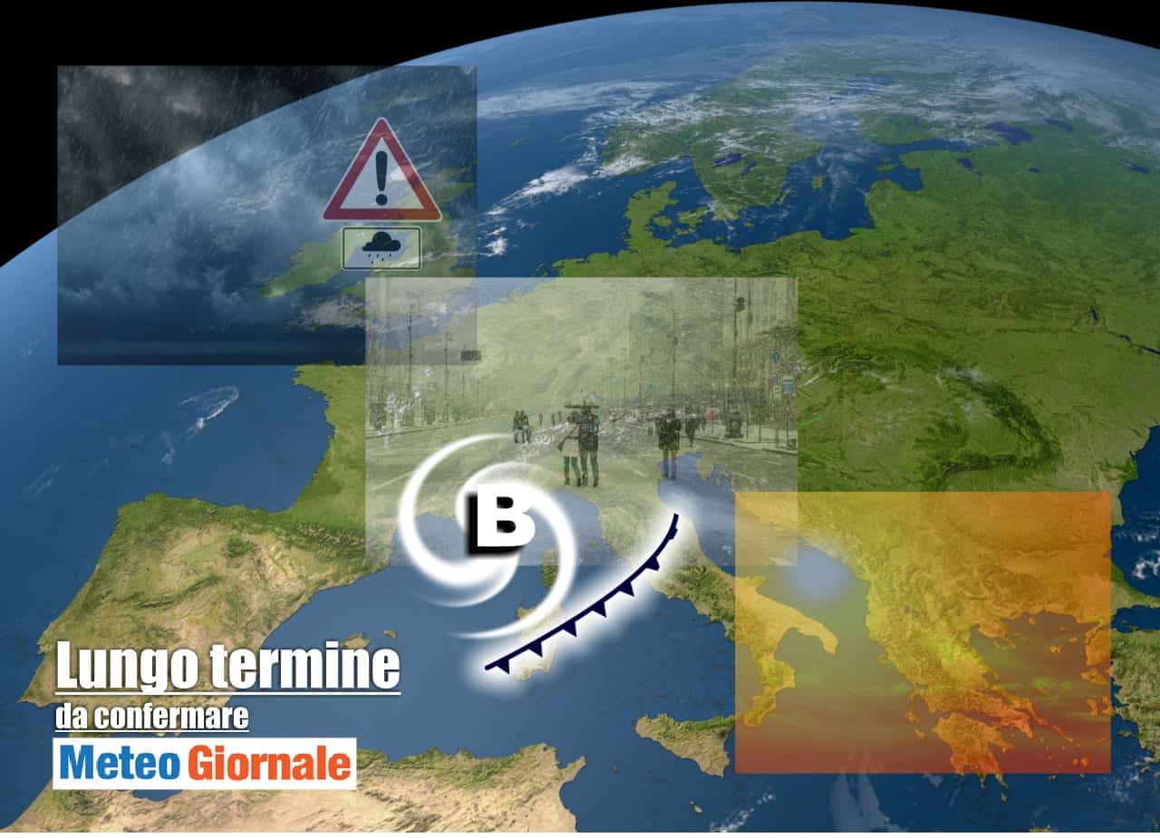 Meteo Italia al 15 Aprile parecchio maltempo e freddo
