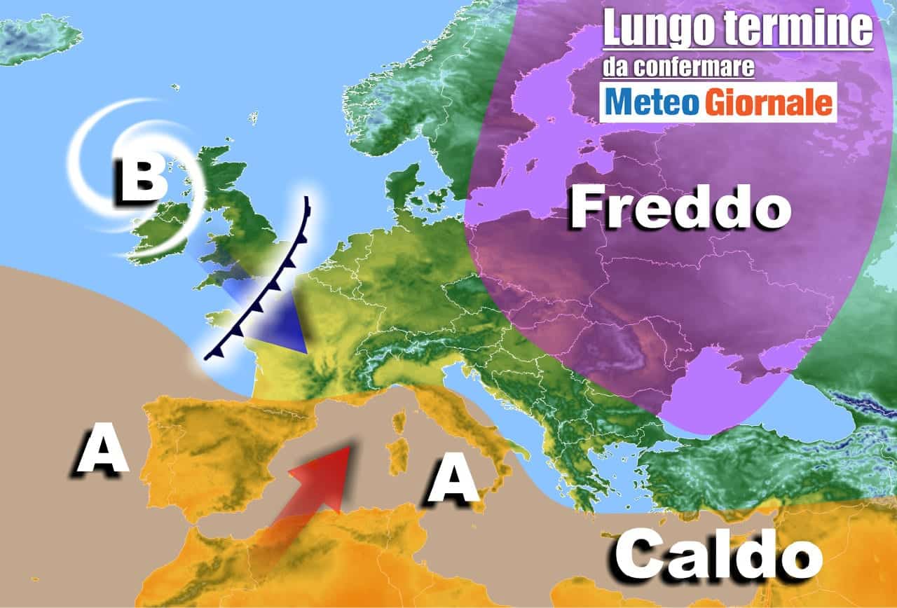 Meteo Italia al 18 aprile, forti scossoni termici e temporali