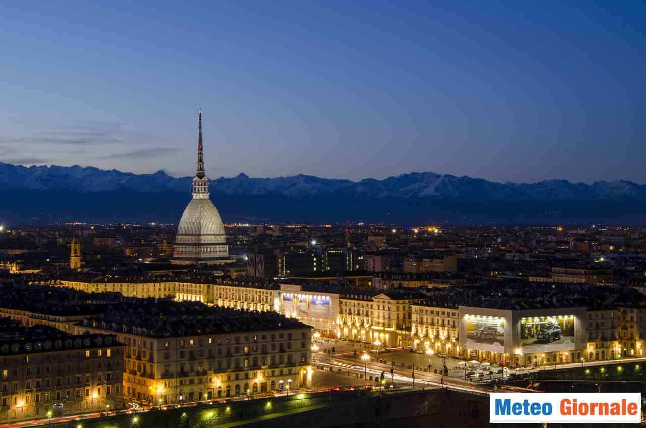 Meteo Torino. Notti fredde, ma arriva la pioggia