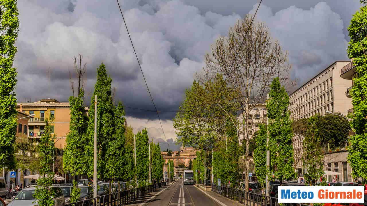 Meteo Roma a rischio forte temporale