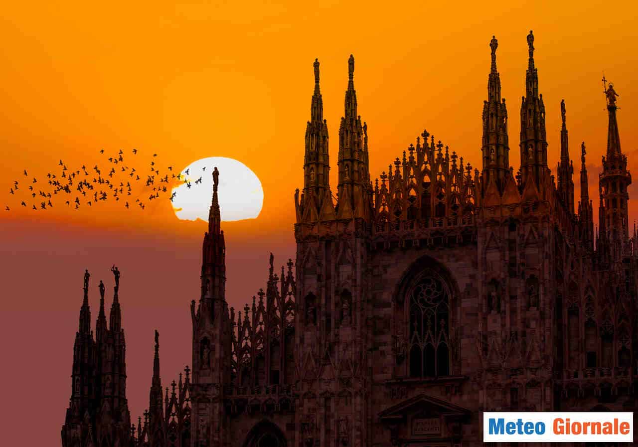 Meteo Milano, notti fredde. Possibilità di rovesci