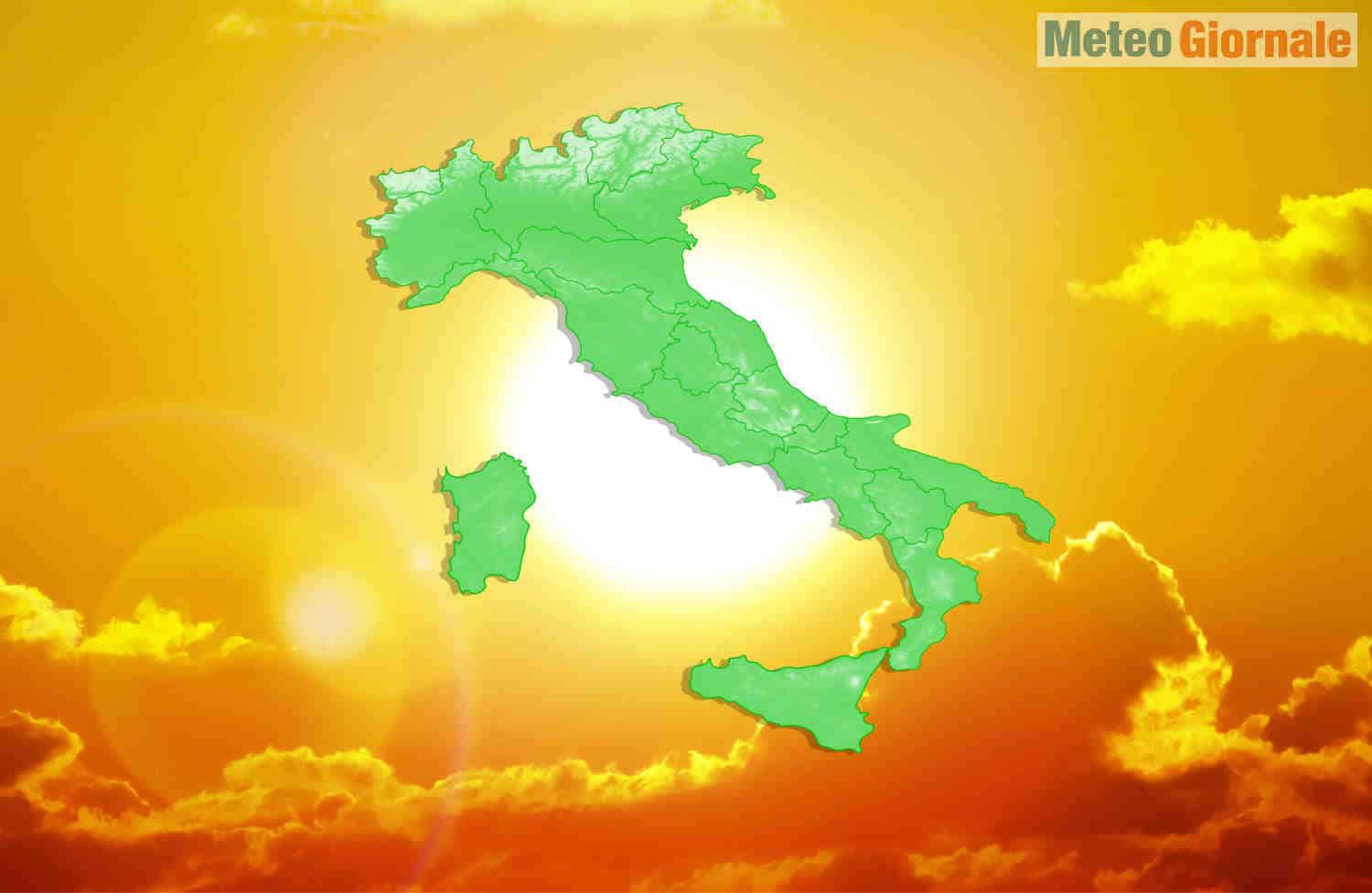 METEO: caldo esagerato potrebbe arrivare già ad Aprile