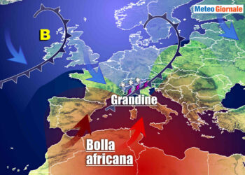 Meteo fortemente instabile.